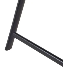 Set di 6 sedie da giardino LIVO Metallo Nero
