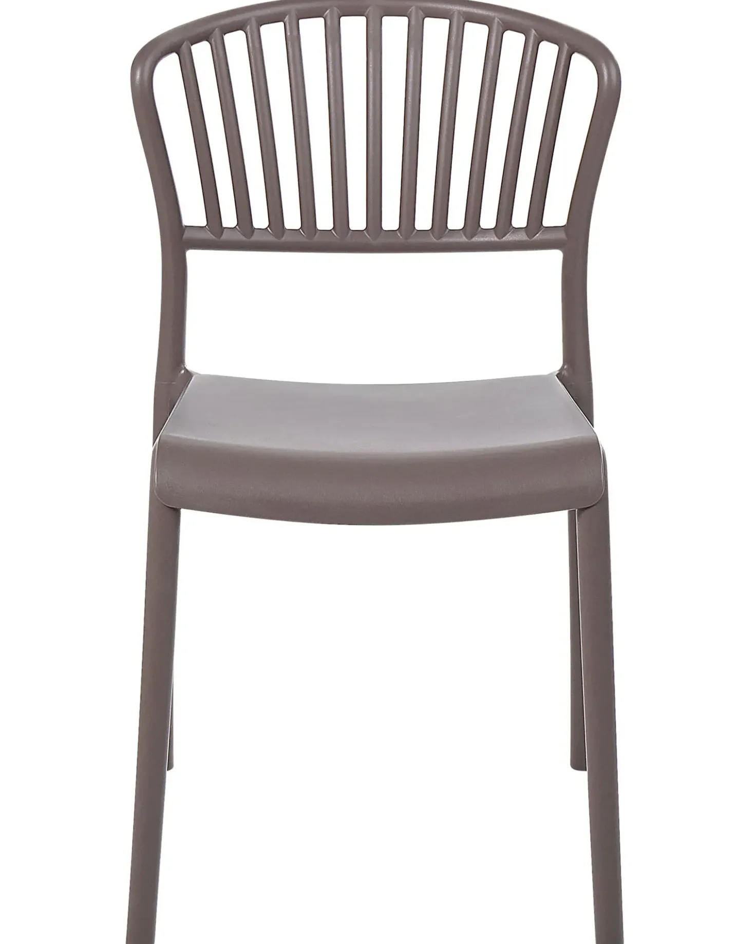 Set di 4 sedie da giardino GELA Tortora