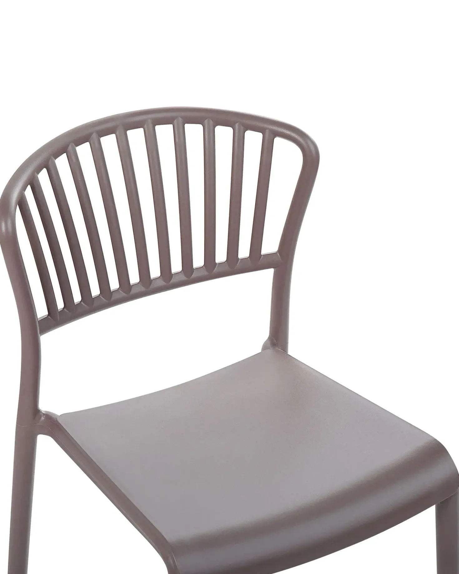 Set di 4 sedie da giardino GELA Tortora