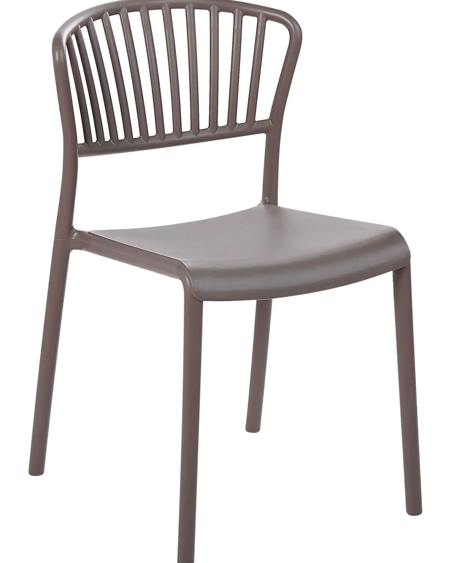 Set di 4 sedie da giardino GELA Tortora