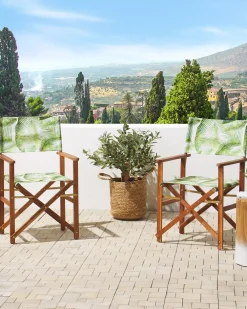 Set di 2 sedie da giardino CINE Legno d'acacia Verde chiaro