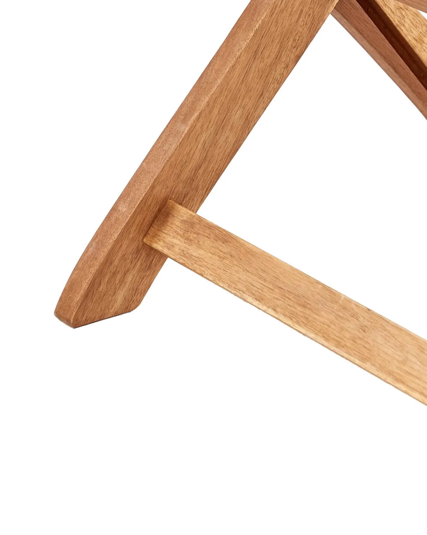 Set di 2 sedie da giardino con cuscini MAUI II Legno d'acacia Blu