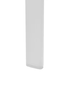 Set di 4 sedie da giardino BUSSETO Metallo Grigio