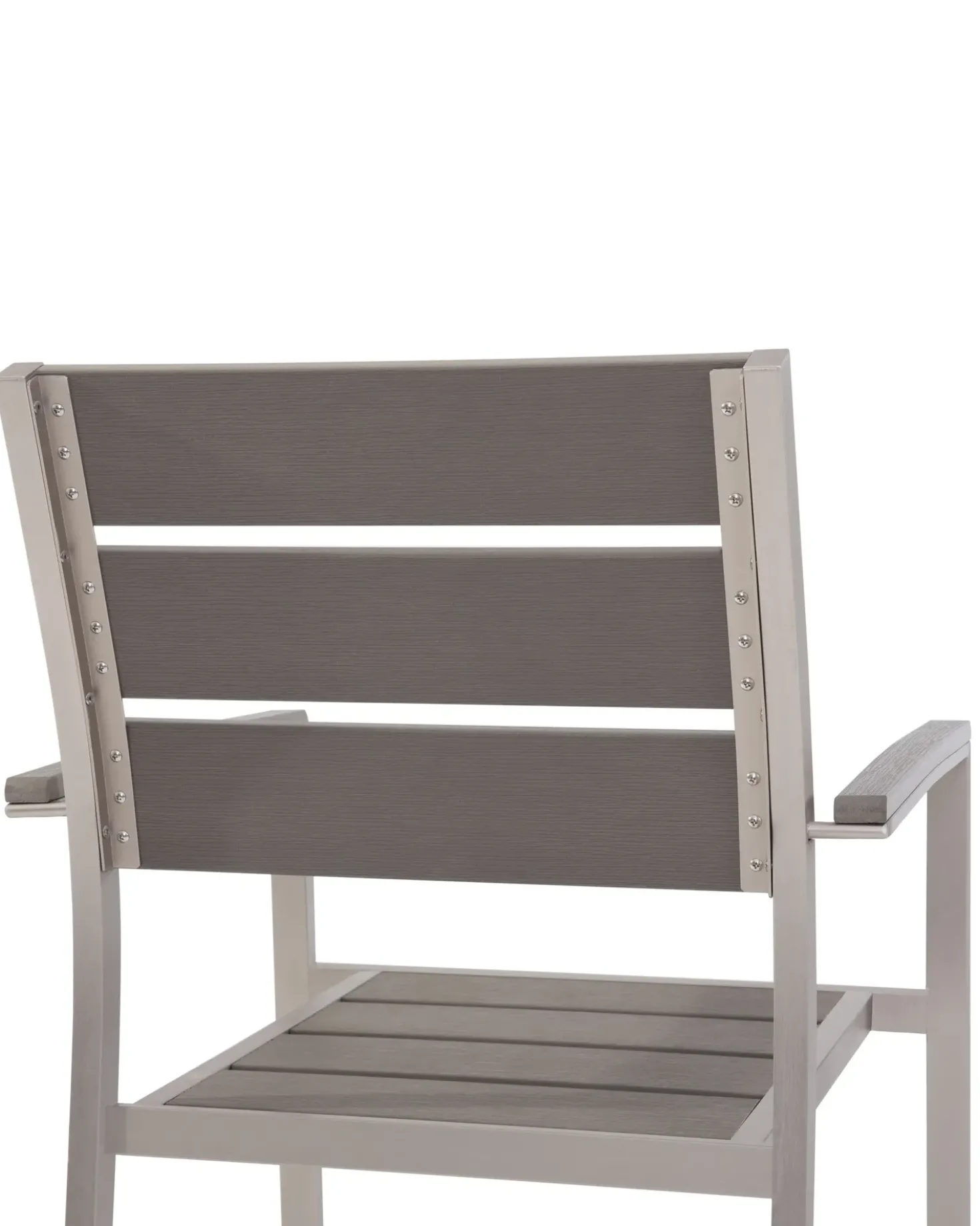 Set di 6 sedie da giardino VERNIO Grigio