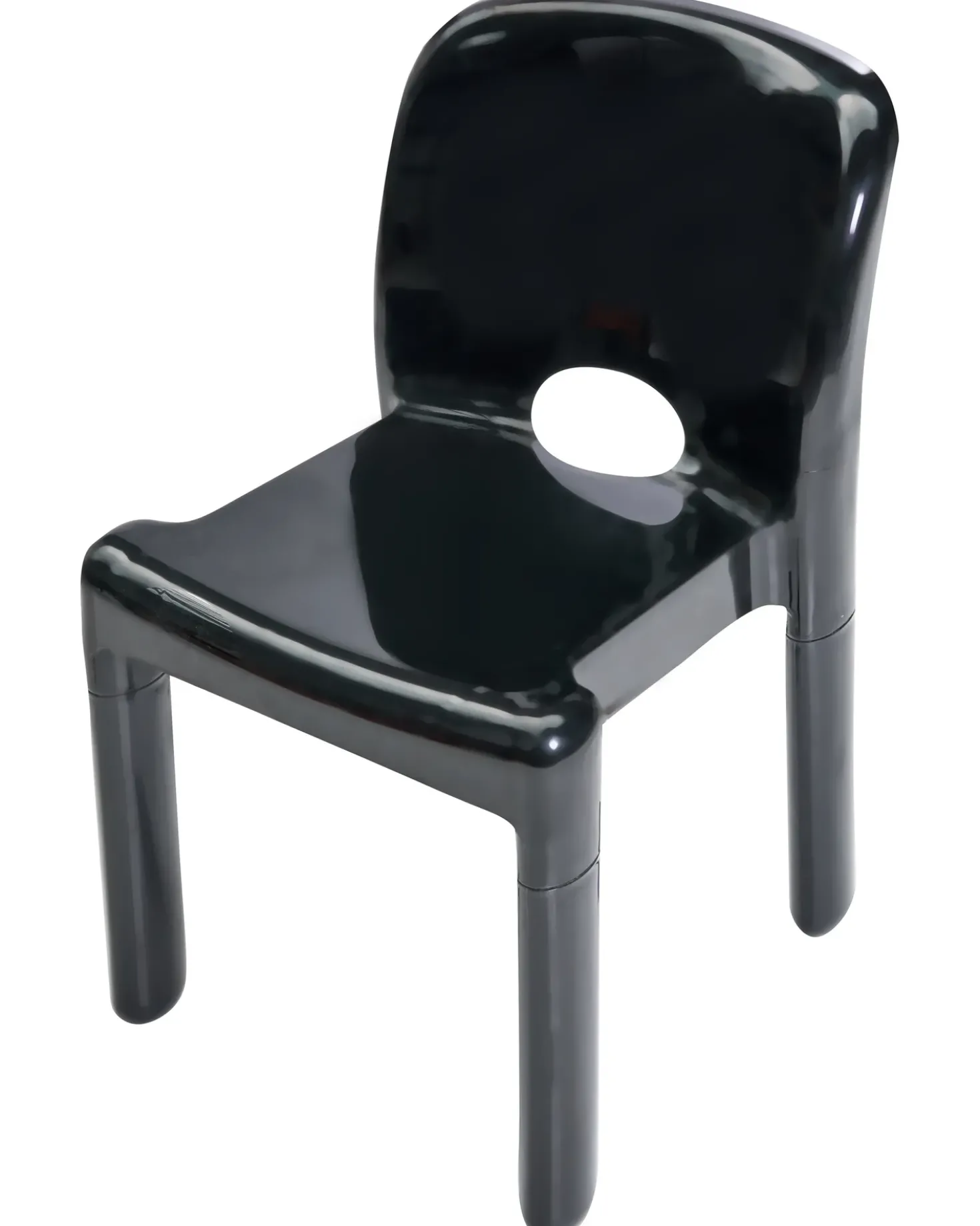 Set di 4 sedie da giardino BETIM Nero