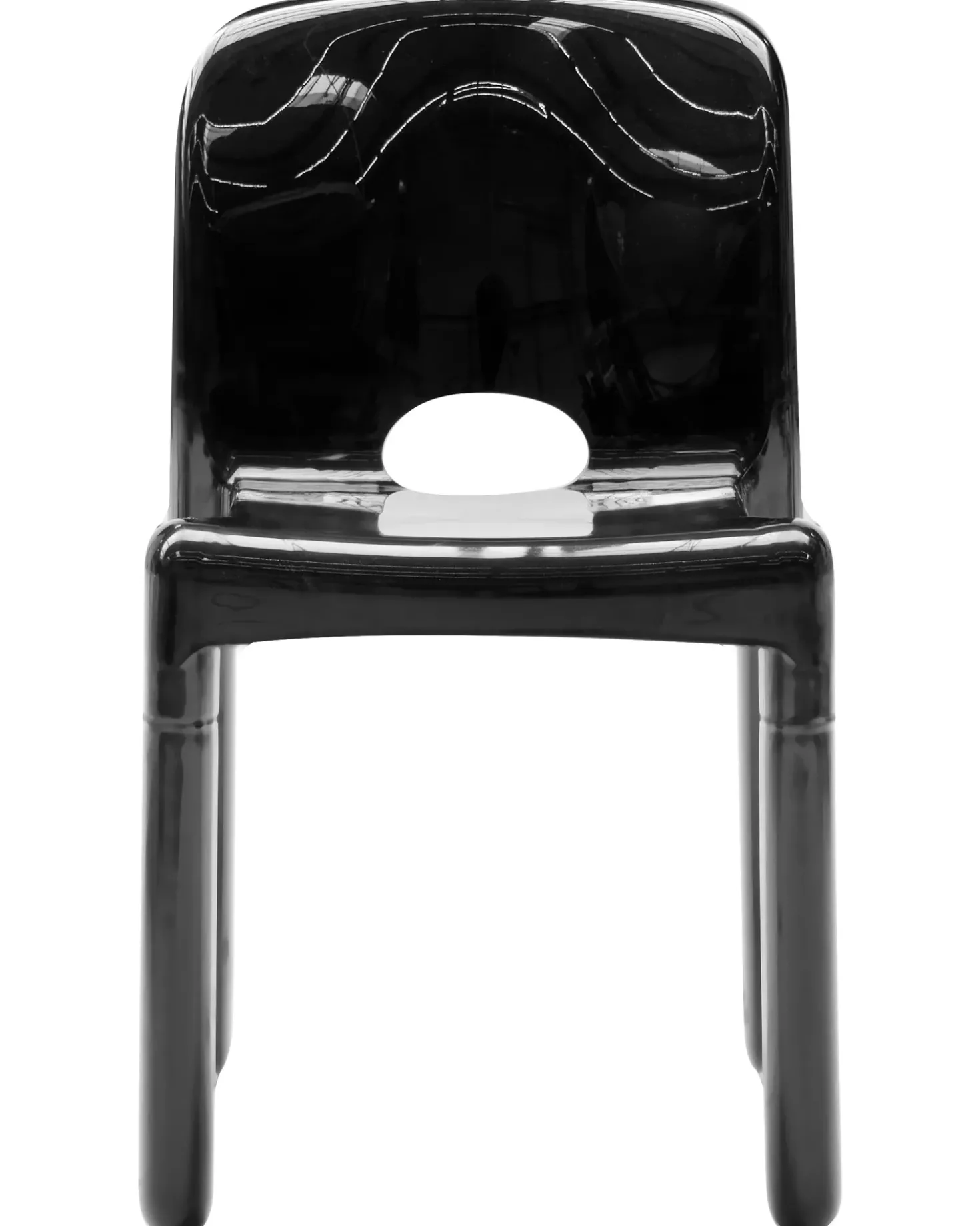 Set di 4 sedie da giardino BETIM Nero