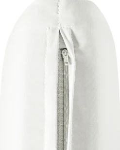 Set di 6 sedie da giardino con cuscini AMANTEA PREMIUM Legno d'acacia Bianco sporco