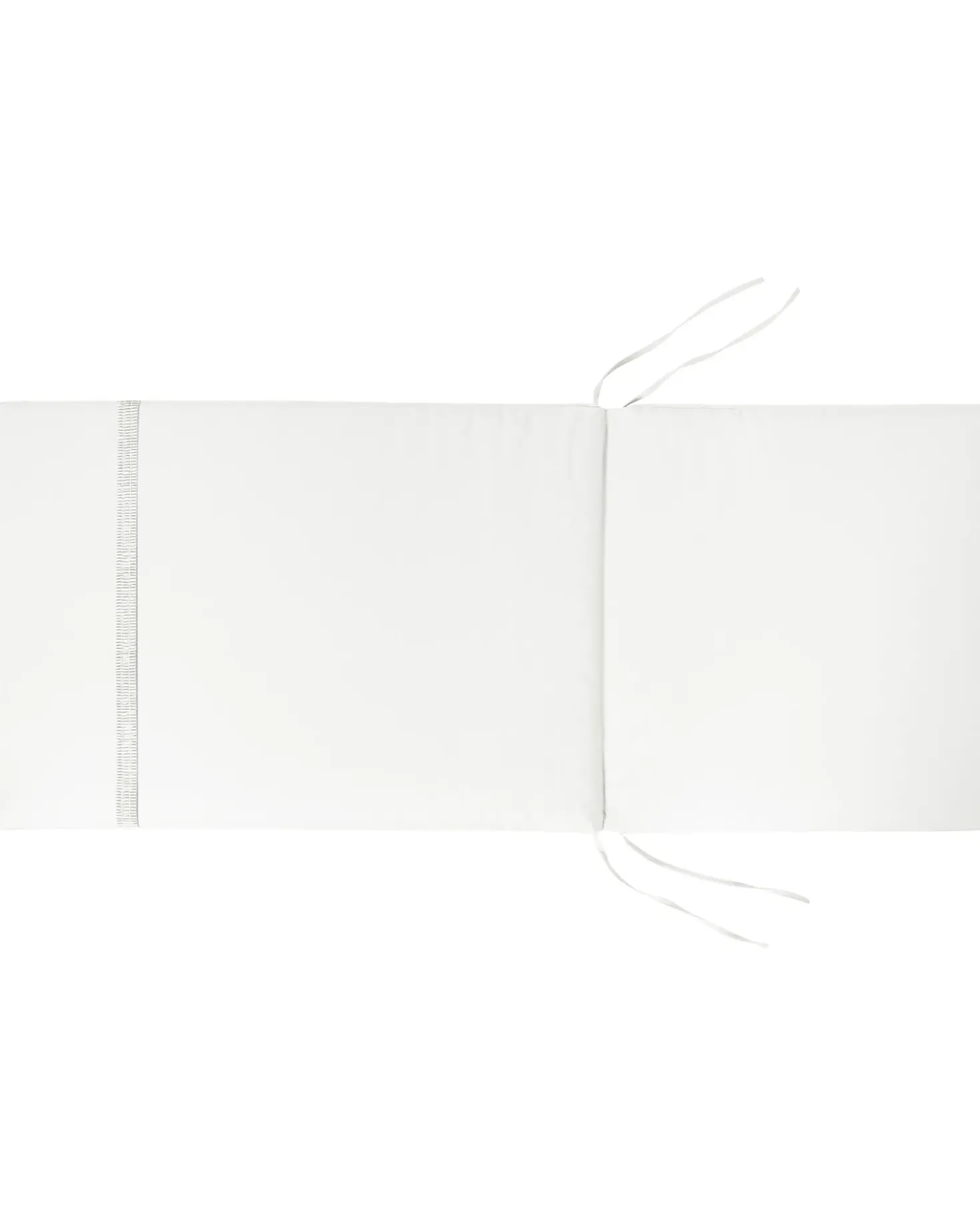 Set di 6 sedie da giardino con cuscini AMANTEA PREMIUM Legno d'acacia Bianco sporco