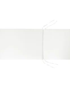 Set di 6 sedie da giardino con cuscini AMANTEA PREMIUM Legno d'acacia Bianco sporco
