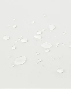 Set di 6 sedie da giardino con cuscini AMANTEA PREMIUM Legno d'acacia Bianco sporco