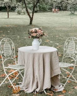 Set di 2 sedie da giardino BIVIO Pieghevole Metallo Bianco sporco