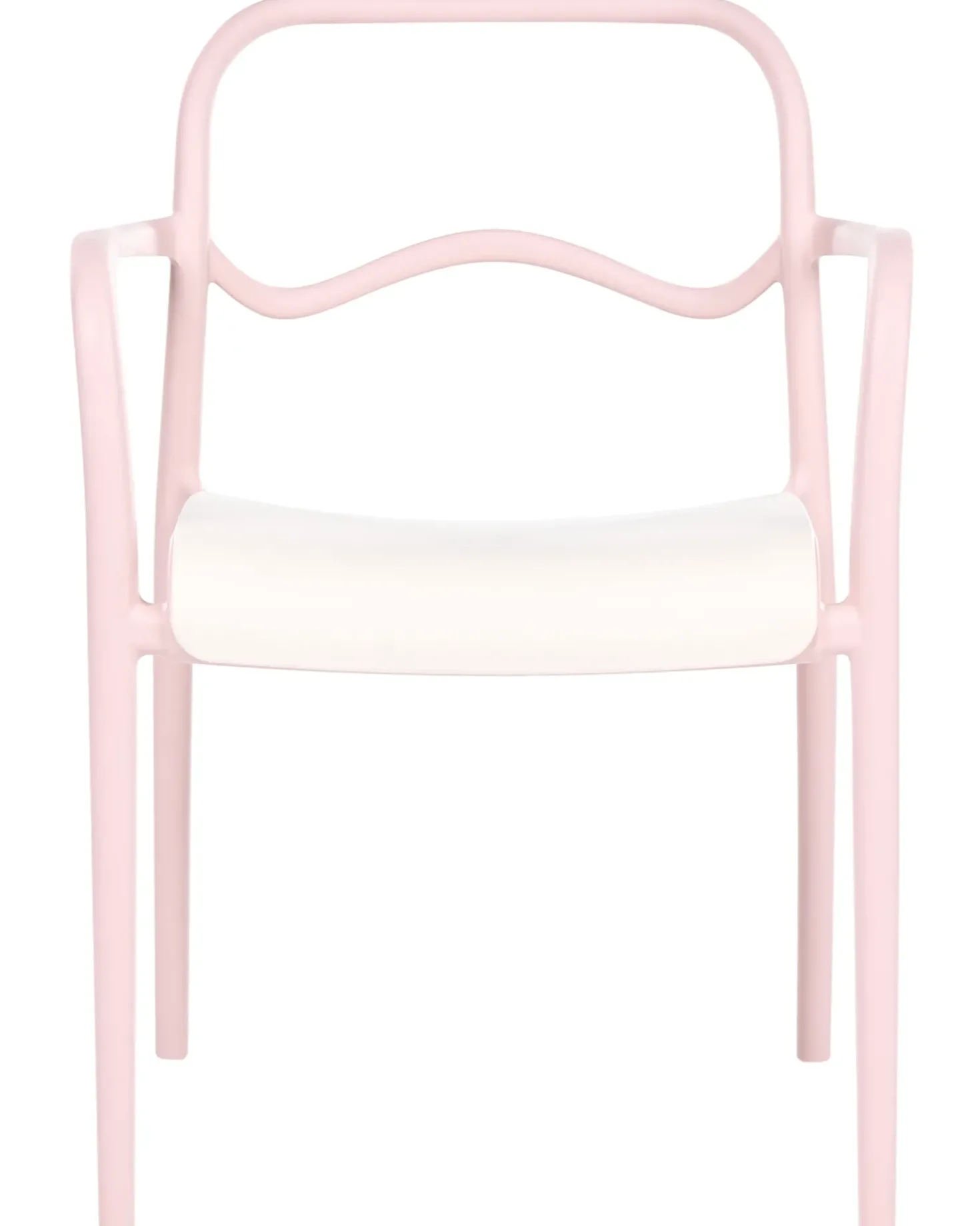 Set di 2 sedie da giardino THASOS Materiale sintetico Rosa pastello