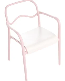 Set di 2 sedie da giardino THASOS Materiale sintetico Rosa pastello