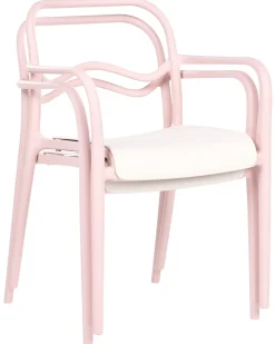 Set di 2 sedie da giardino THASOS Materiale sintetico Rosa pastello