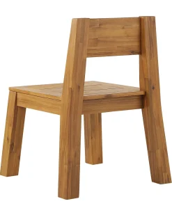 Set di 6 sedie da giardino LIVORNO Legno d'acacia Marrone
