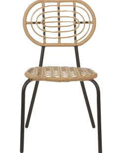 Set di 4 sedie da giardino PRATELLO Rattan sintetico (PE) Naturale