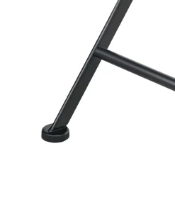 Set di 2 sedie da giardino ANAPO Pieghevole Metallo Nero