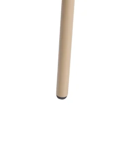 Set di 2 sedie da giardino NIMIS con ottomana Beige chiaro