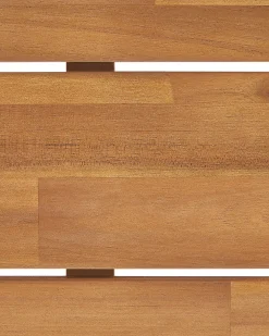 Set di 4 sedie da giardino FORNELLI Legno d'acacia Marrone