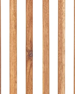 Set di 2 sedie da giardino con cuscini MAUI PREMIUM Legno d'acacia Beige chiaro