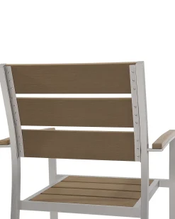 Set di 6 sedie da giardino VERNIO Marrone