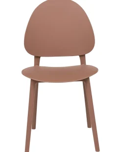 Set di 4 sedie da giardino CEARA Marrone