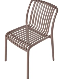 Set di 4 sedie da giardino ARICCIA Marrone