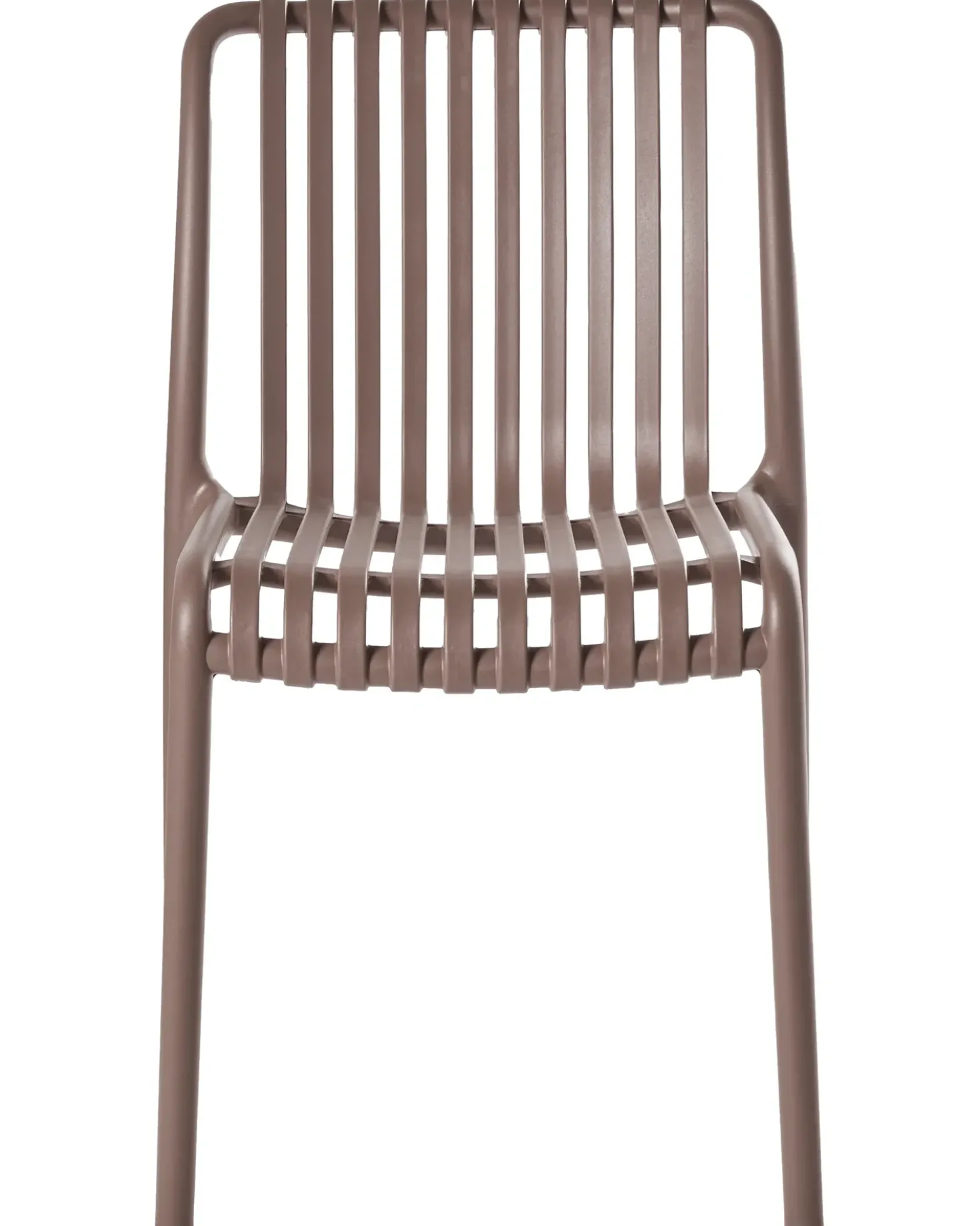 Set di 4 sedie da giardino ARICCIA Marrone