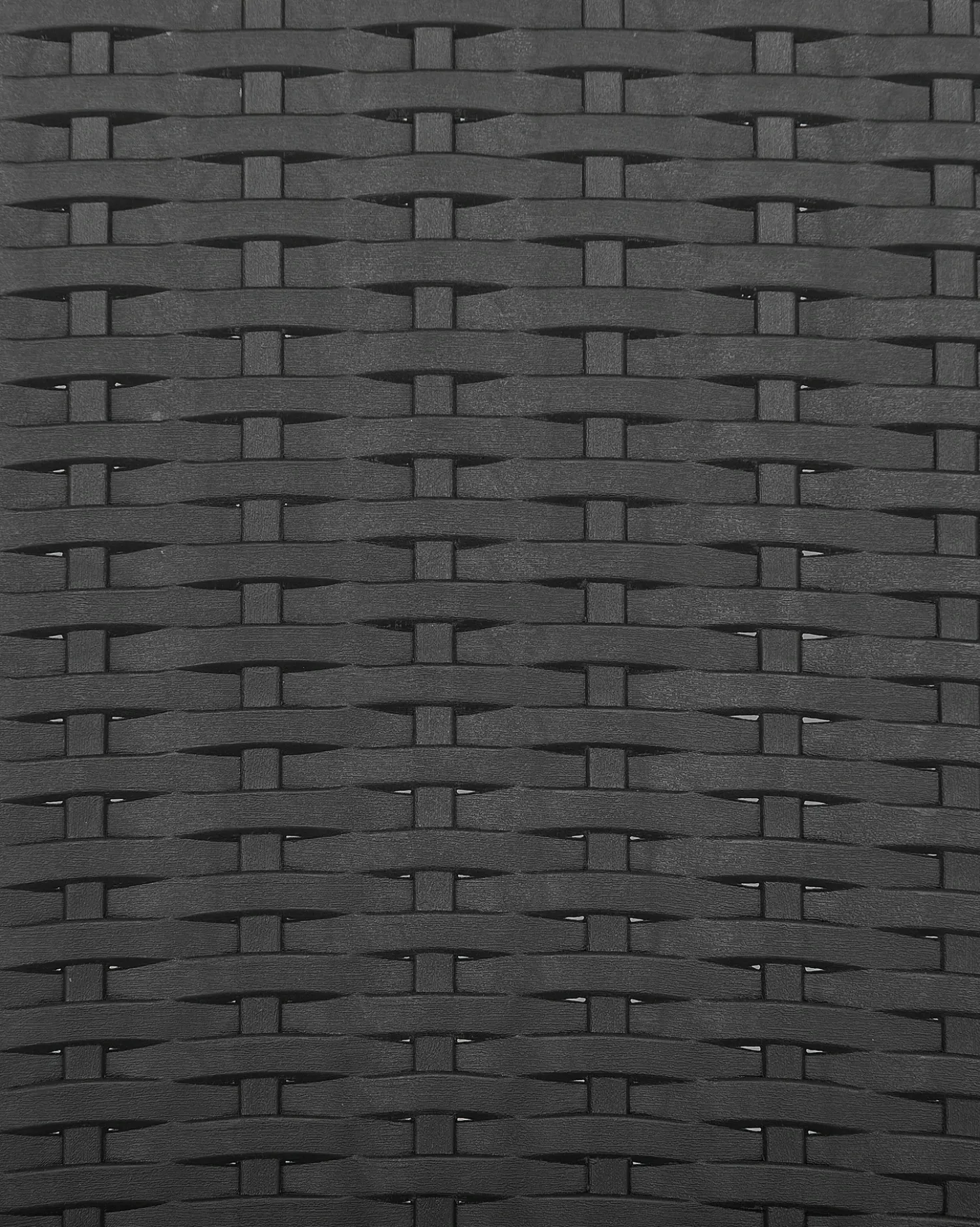 Set di 4 sedie da giardino FOSSANO Materiale sintetico Grigio grafite