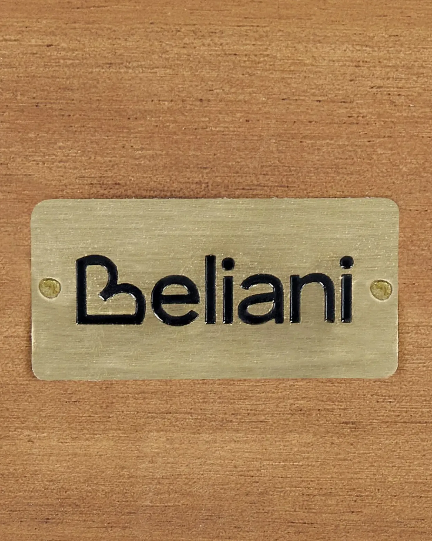 Set di 4 sedie da giardino BARATTI Legno d'acacia Marrone