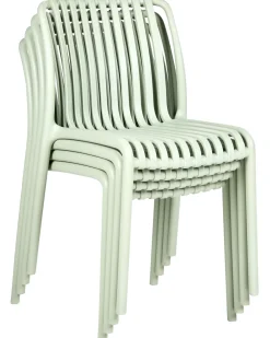 Set di 4 sedie da giardino ARICCIA Verde chiaro