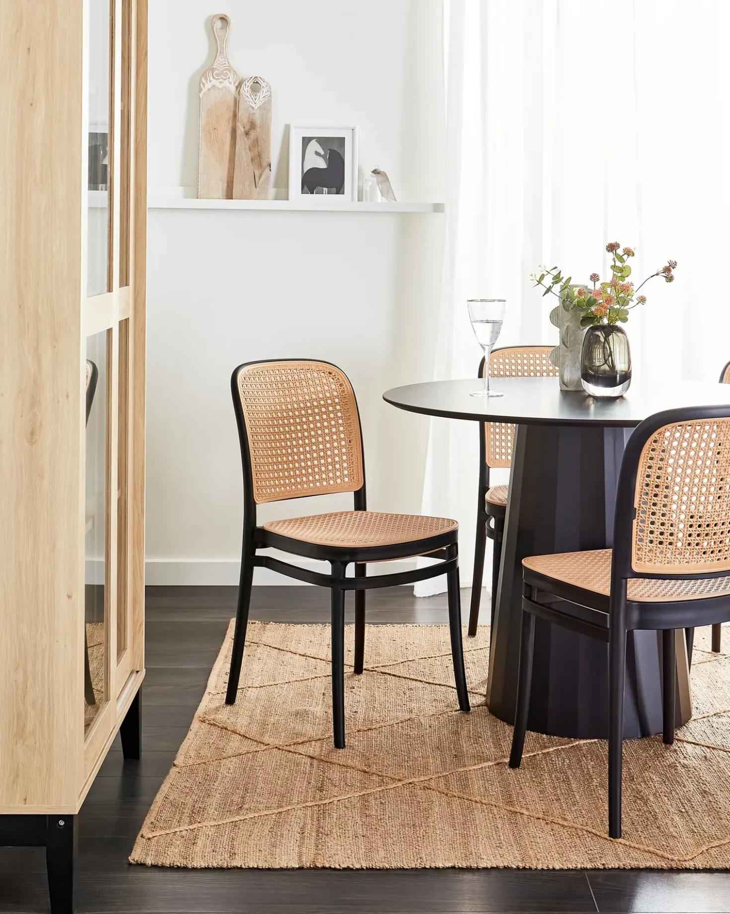 Set di 4 sedie da giardino PLOSE Beige