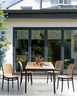 Set di 4 sedie da giardino PLOSE Beige