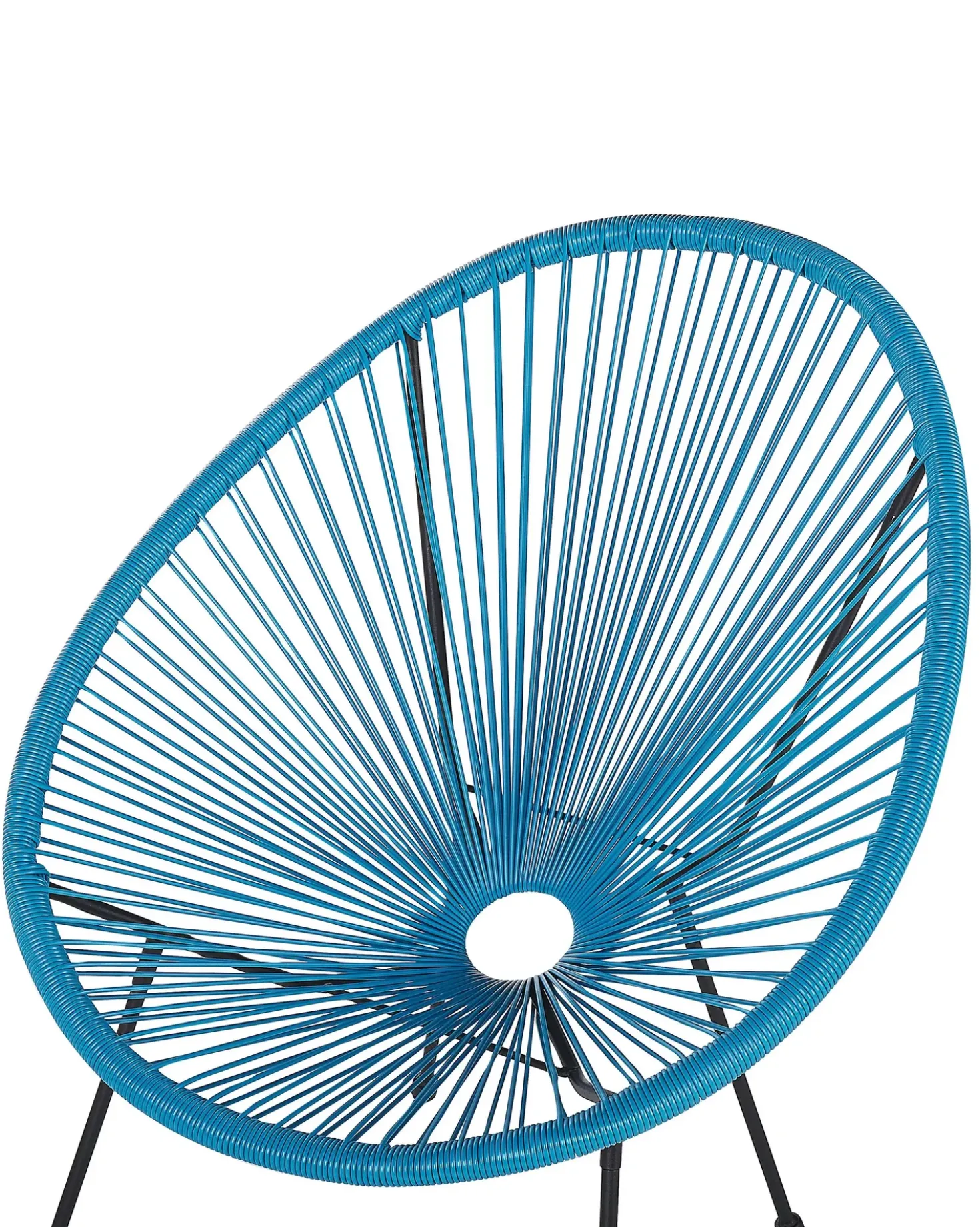 Set di 2 sedie da giardino ACAPULCO II Rattan sintetico (PE) Blu