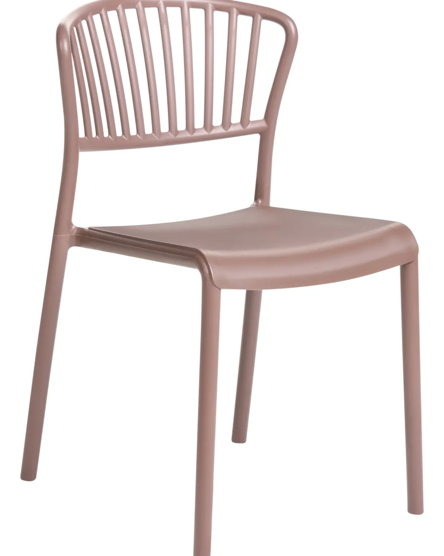 Set di 4 sedie da giardino GELA Marrone