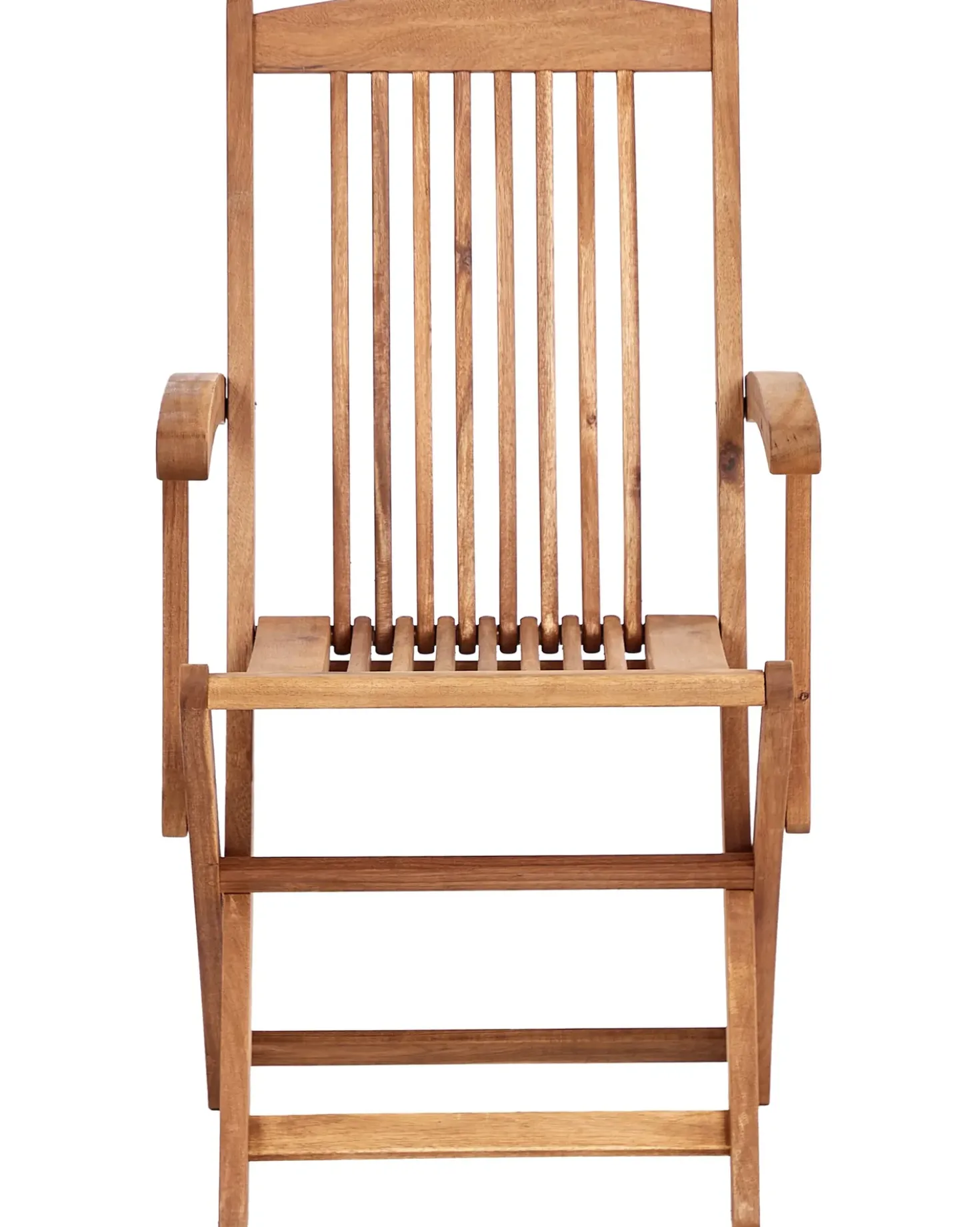 Set di 2 sedie da giardino con cuscini MAUI II Legno d'acacia Grigio