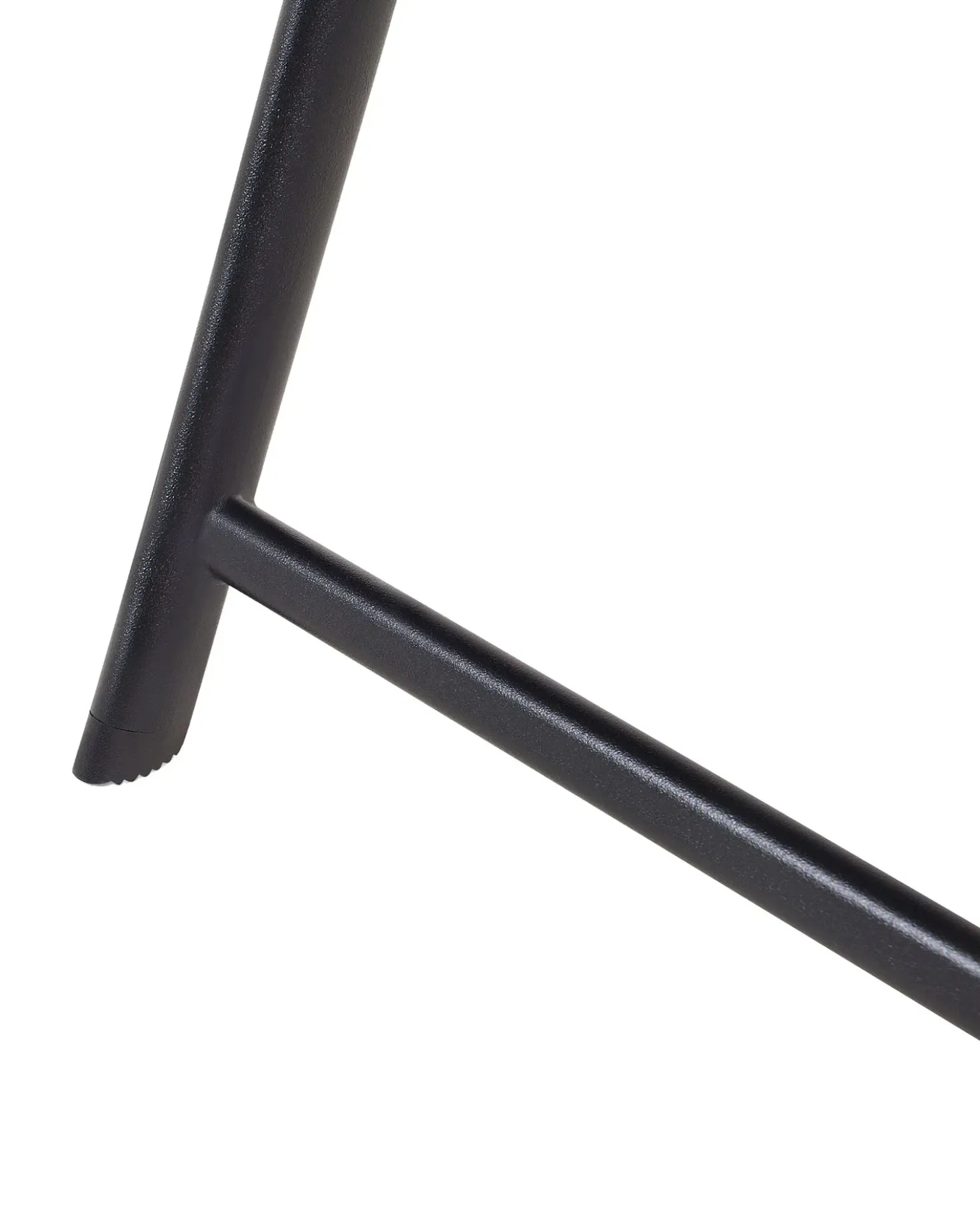 Set di 4 sedie da giardino LIVO Metallo Nero