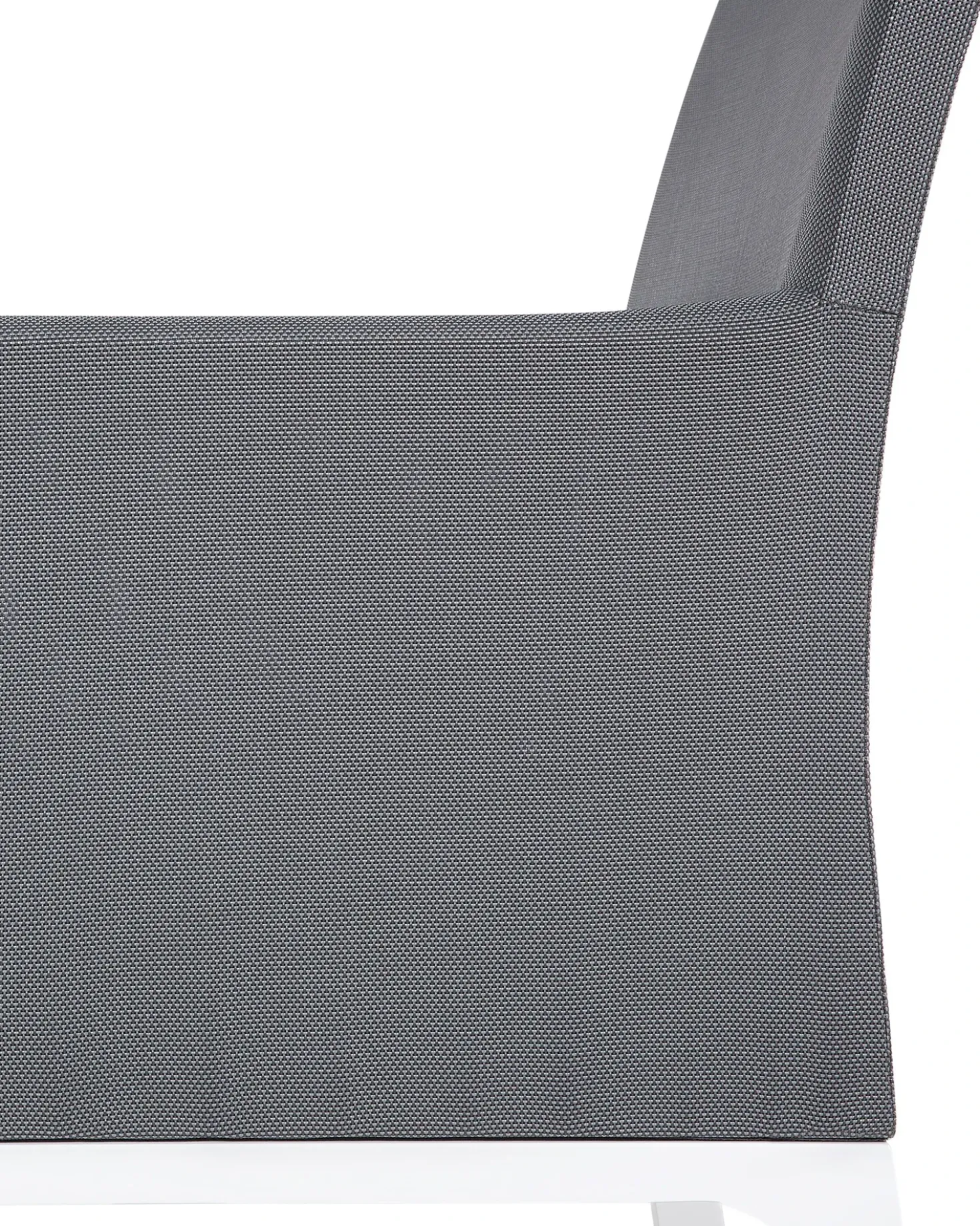 Set di 2 sedie da giardino con cuscini BACOLI Tessuto Grigio scuro