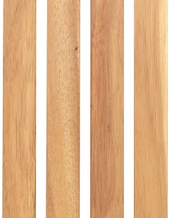 Set di 2 sedie da giardino con cuscini SASSARI PREMIUM Legno di acacia certificato Grigio chiaro