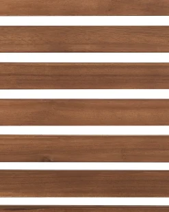 Set di 4 sedie da giardino PARAGGI Legno di acacia certificato Marrone scuro
