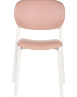 Set di 4 sedie da giardino MUSANO Rosa pastello