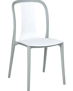 Set di 8 sedie da giardino SPEZIA Bianco