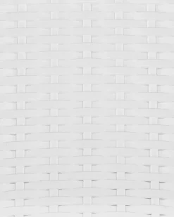 Set di 4 sedie da giardino FOSSANO Materiale sintetico Bianco