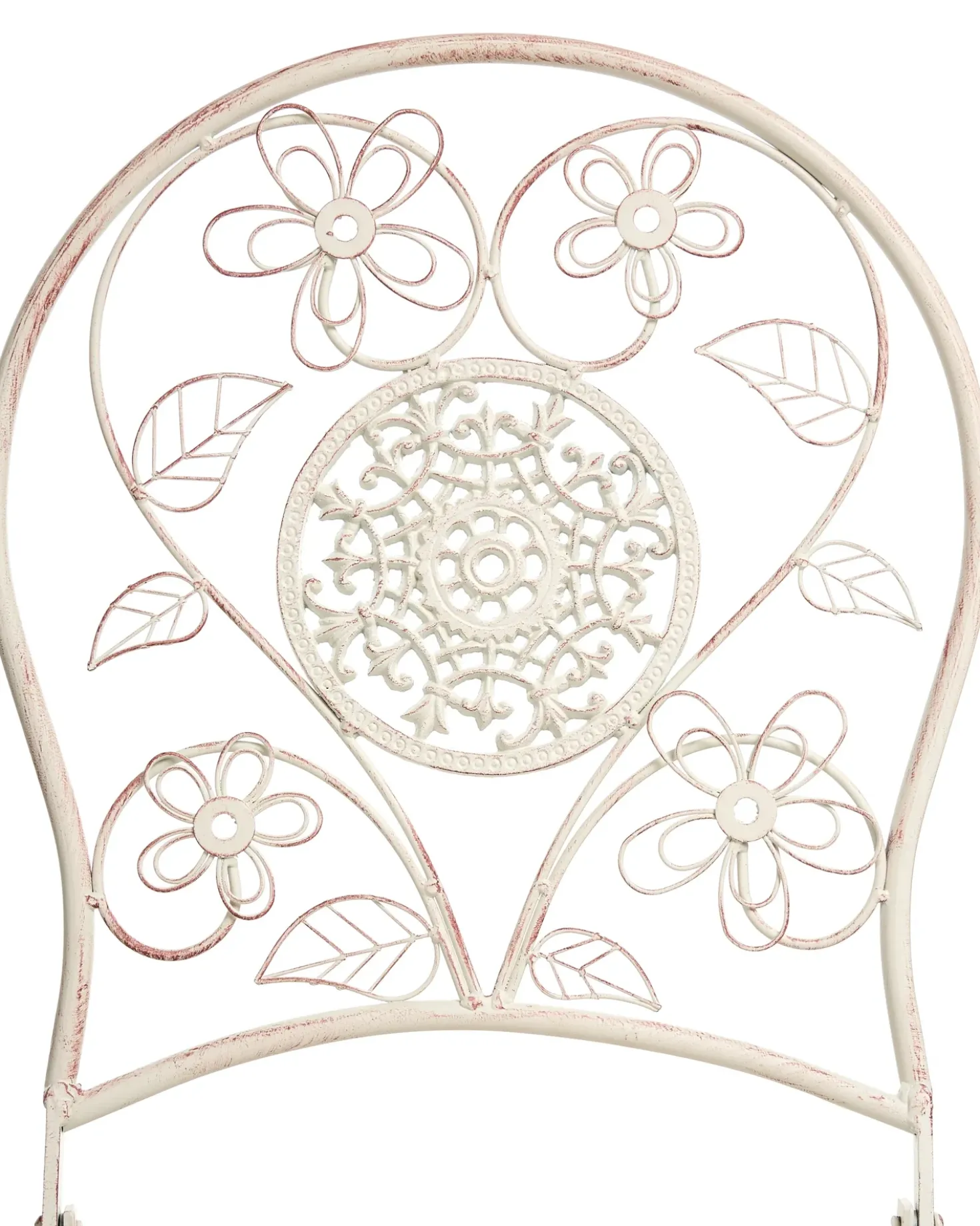 Set di 2 sedie da giardino YAVIZA Pieghevole Metallo Beige chiaro