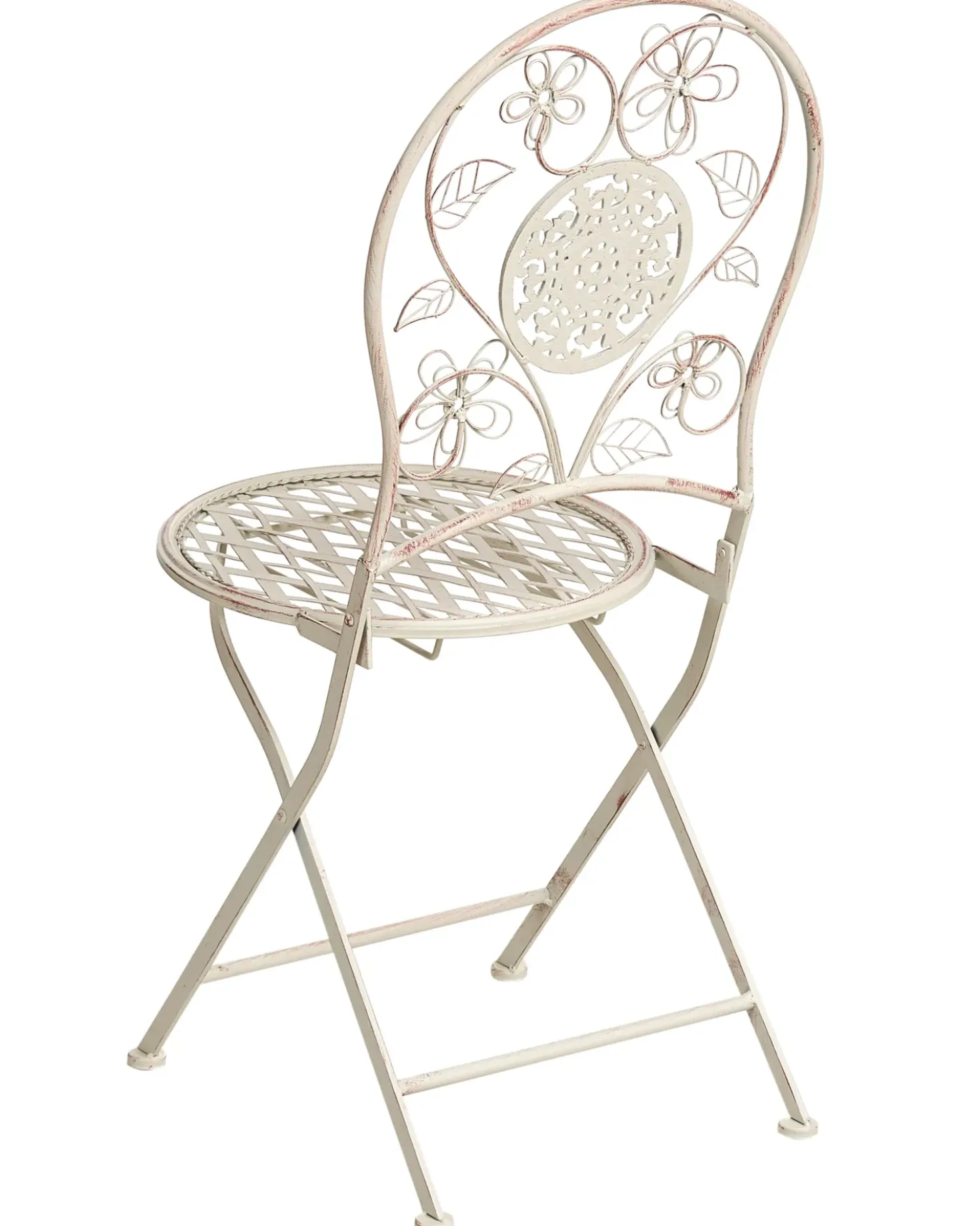Set di 2 sedie da giardino YAVIZA Pieghevole Metallo Beige chiaro