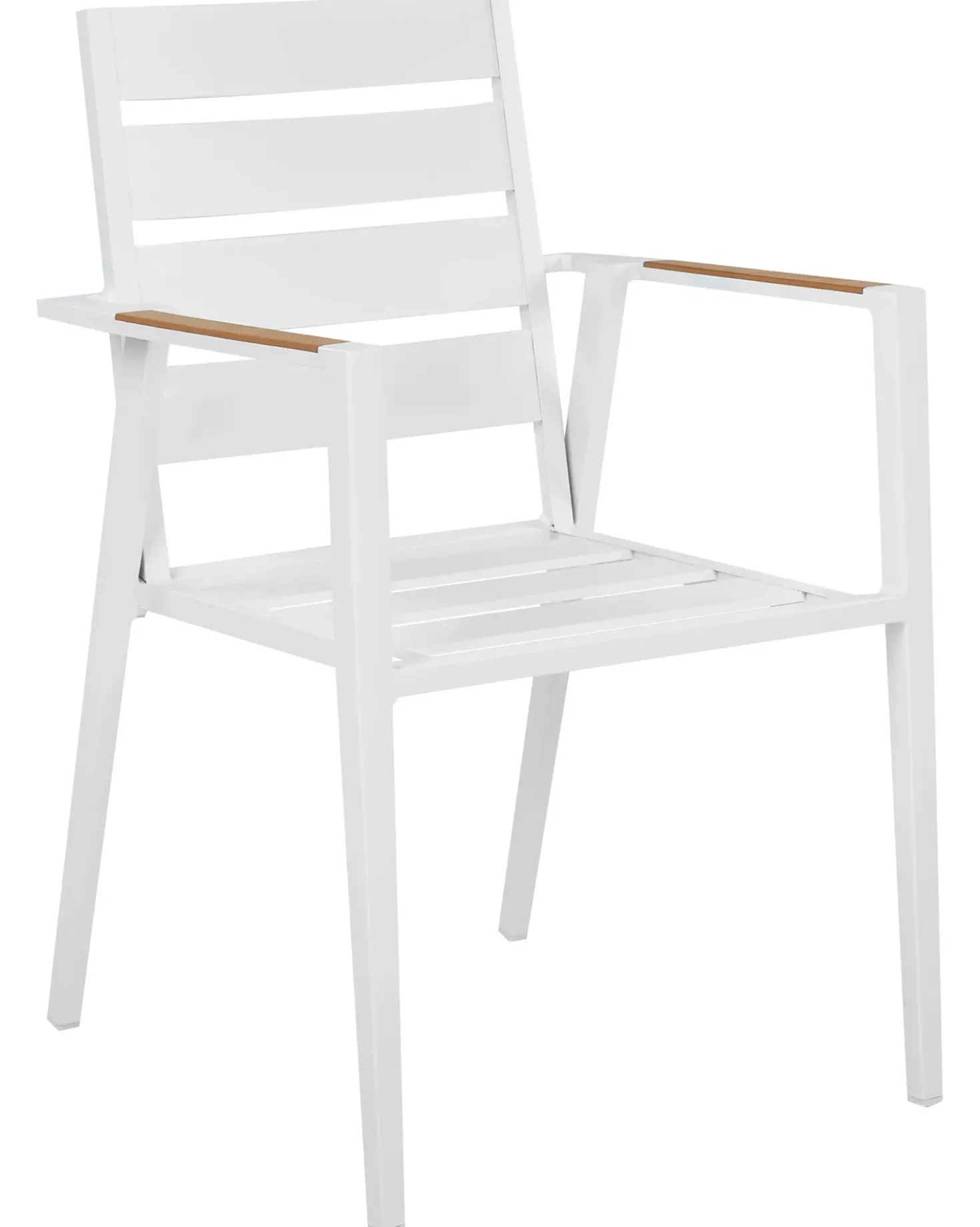 Set di 6 sedie da giardino con cuscini TAVIANO Metallo Grigio