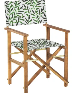 Set di 2 sedie da giardino CINE Legno d'acacia Bianco