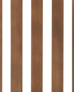 Set di 6 sedie da giardino con cuscini AMANTEA PREMIUM Legno d'acacia Blu