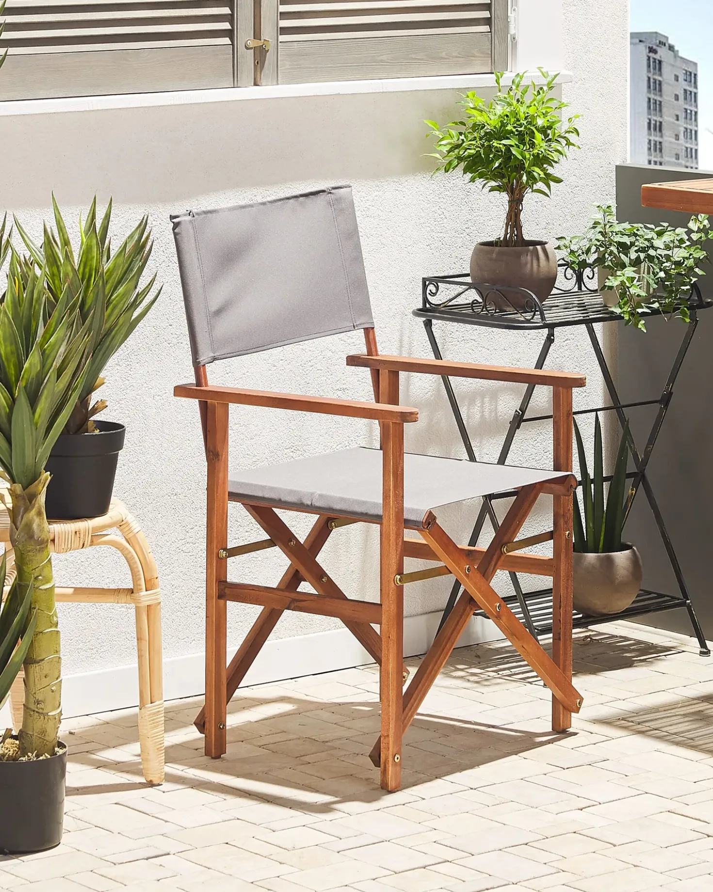 Set di 2 sedie da giardino CINE Legno d'acacia Multicolore