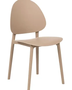 Set di 4 sedie da giardino CEARA Beige